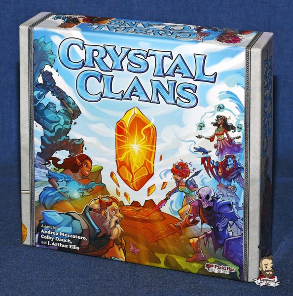 Коробка с игрой Crystal Clans